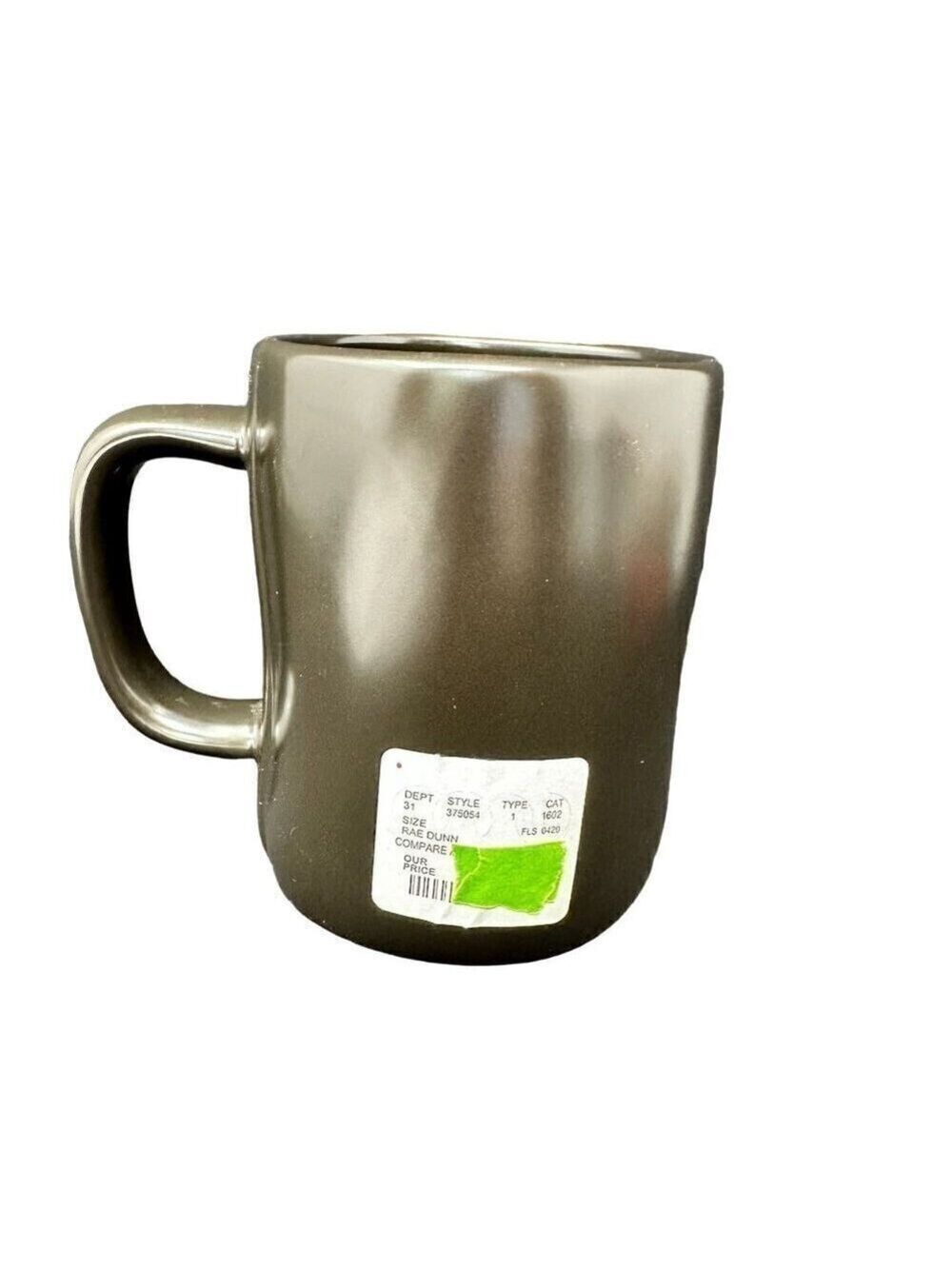 Rae Dunn Slay All Day Matte Ceramic Mug Coffee Cup Large Magenta Black Gift - Picture 5 of 6